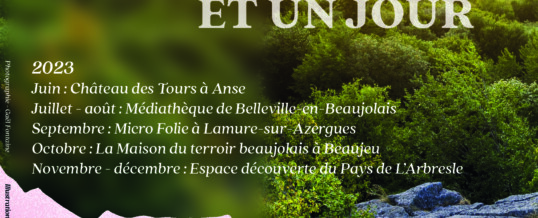 Exposition artistique d’OCTOBRE :  “500 millions d’années et un jour” L’exposition itinérante sur la géologie du Beaujolais.